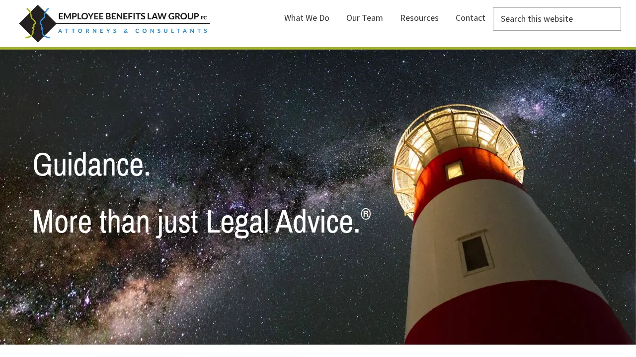 Employee Benefits Law Group