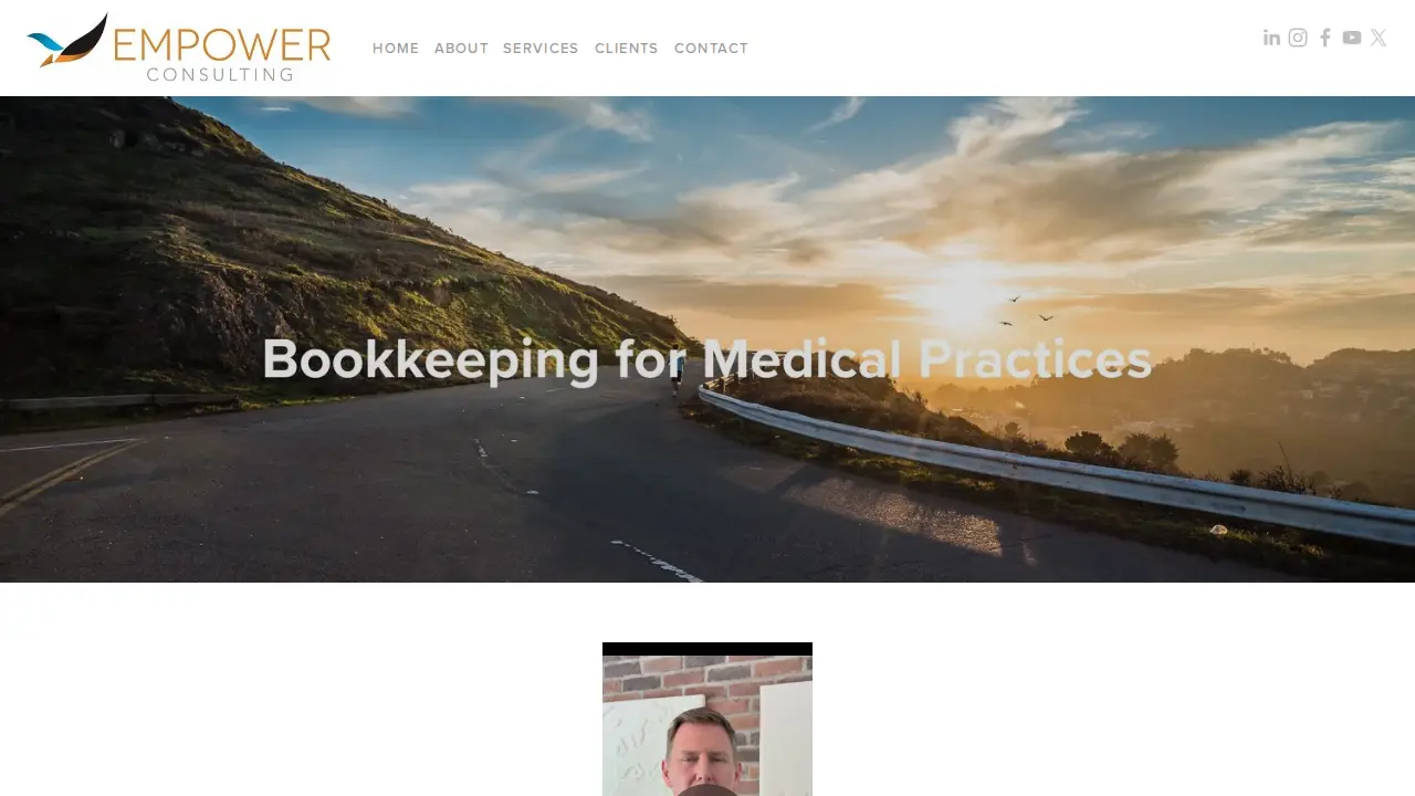 Empower Consulting page