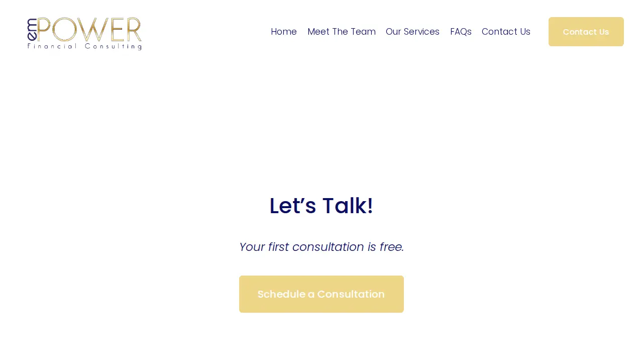 emPOWER Financial Consulting LLC page