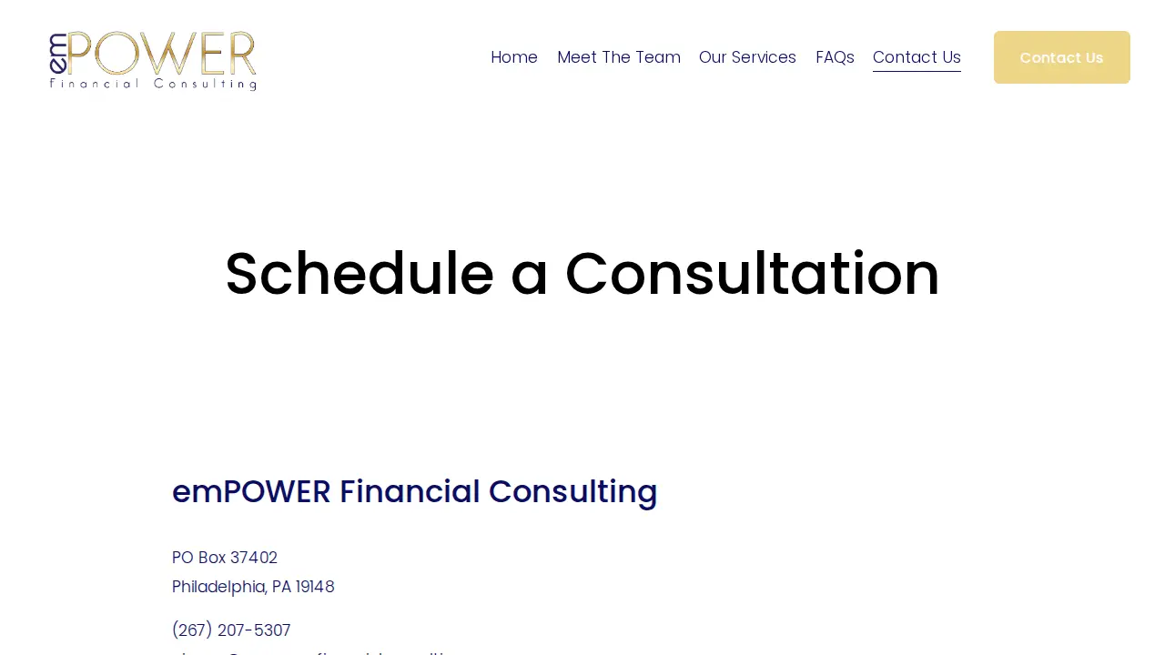 emPOWER Financial Consulting LLC page