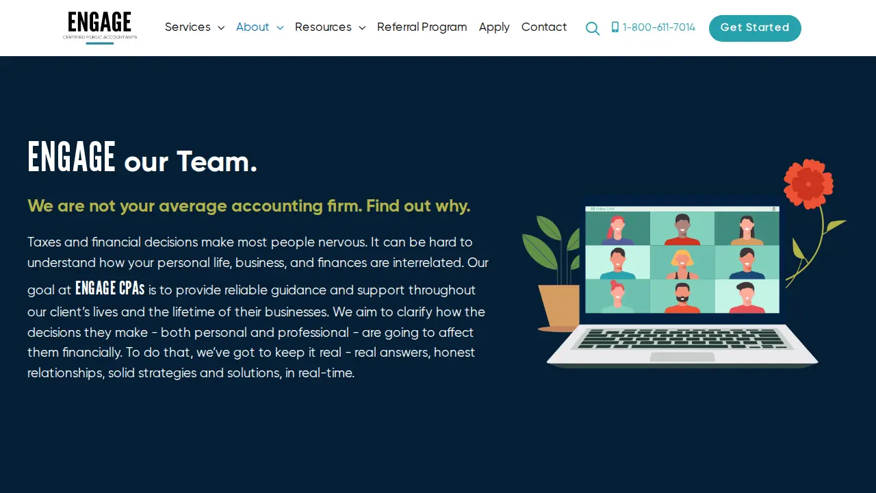 ENGAGE CPAs LLC page