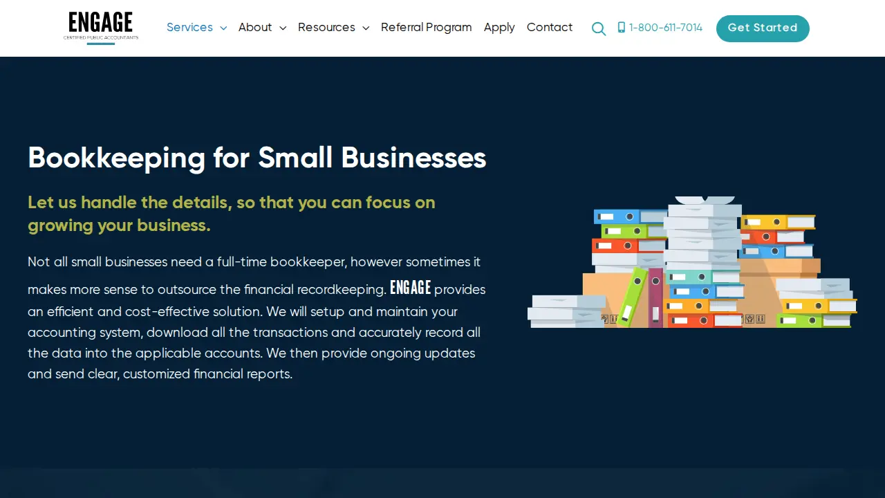 ENGAGE CPAs LLC page