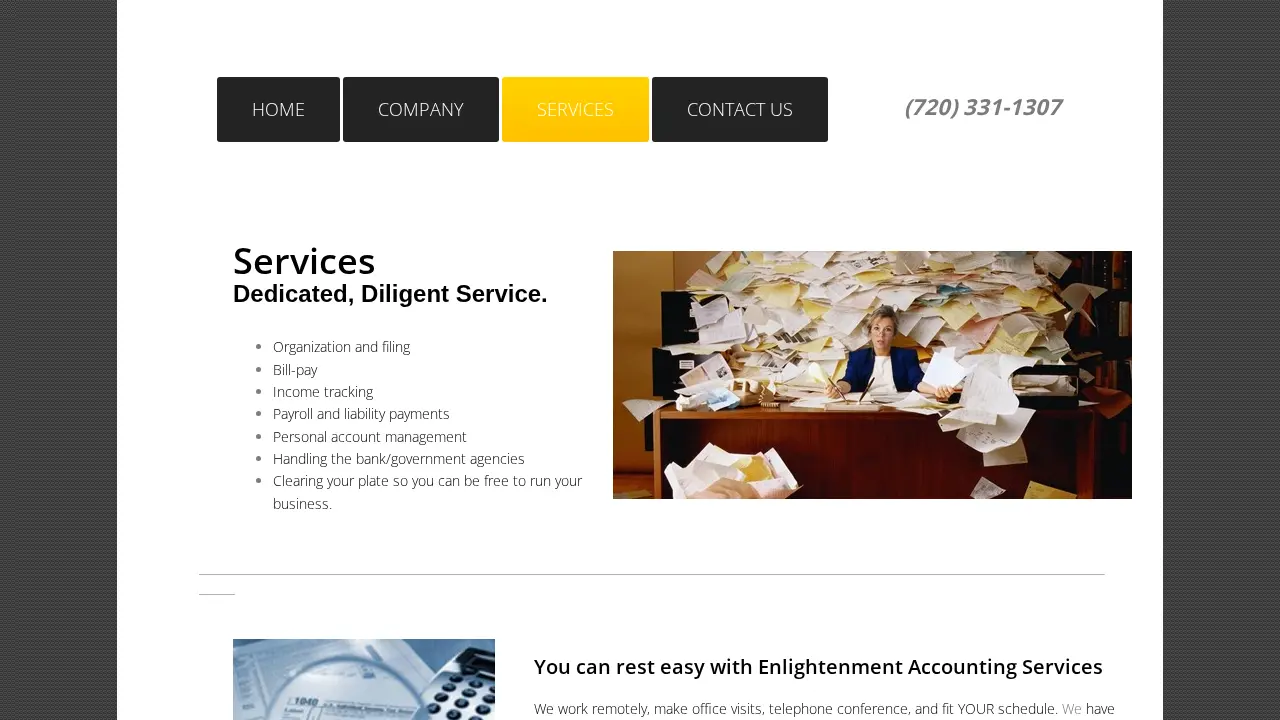 Enlightenment Accounting Services LLC page