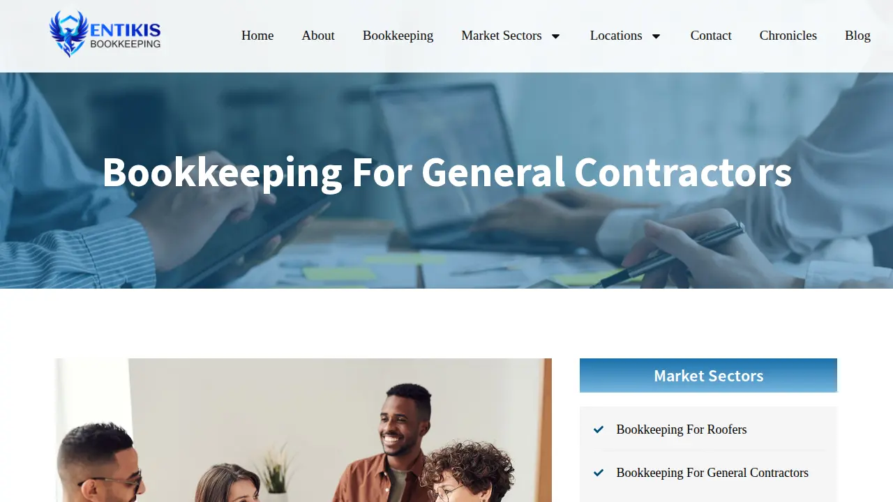 Entikis Bookkeeping page