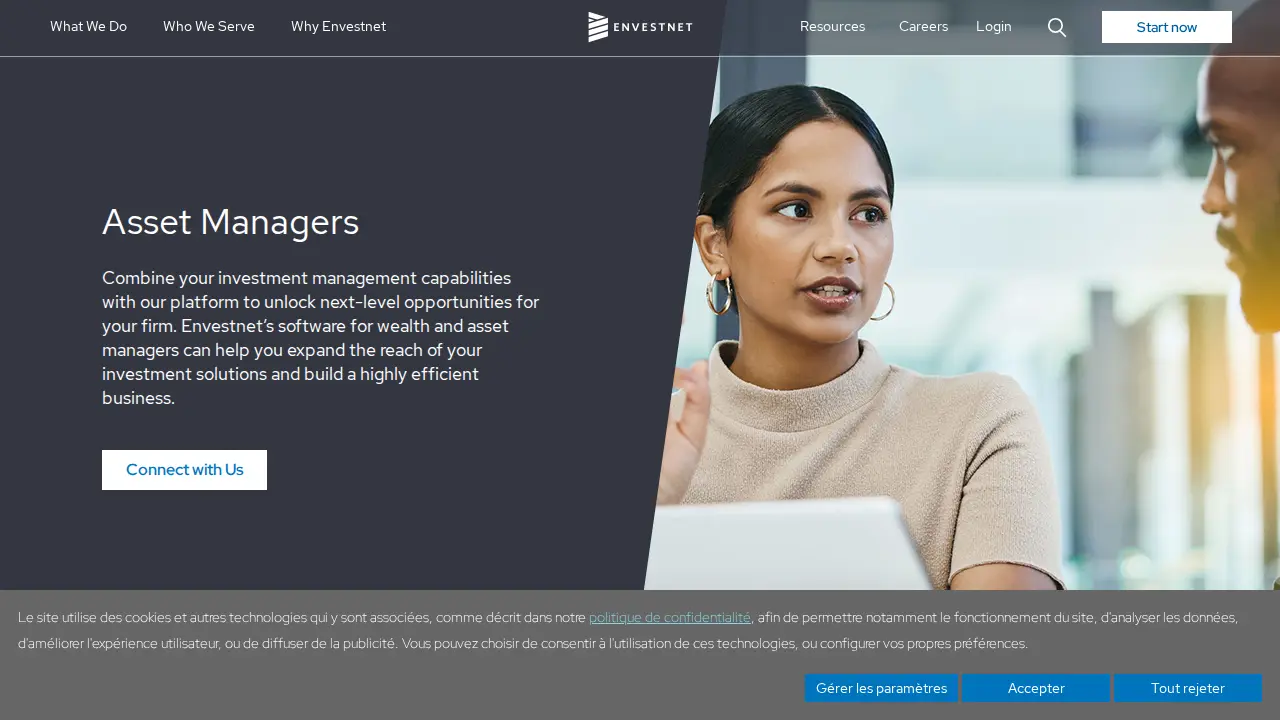 Envestnet page