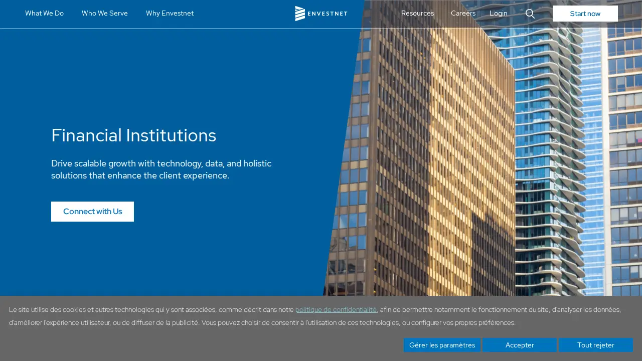 Envestnet page