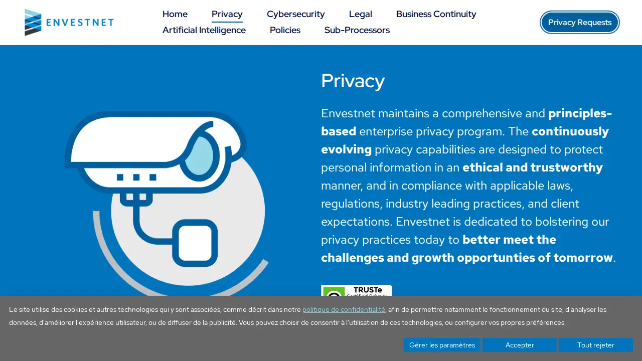 Envestnet page
