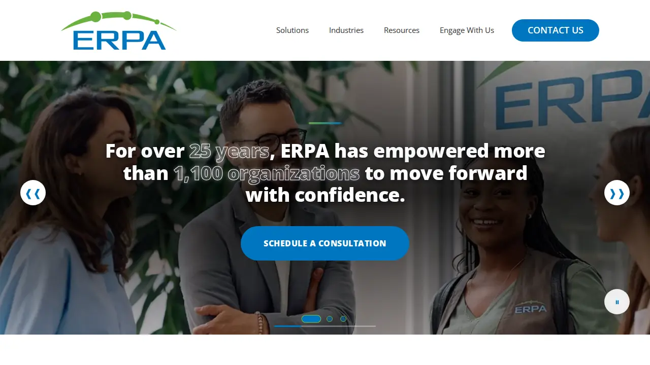 ERPA website