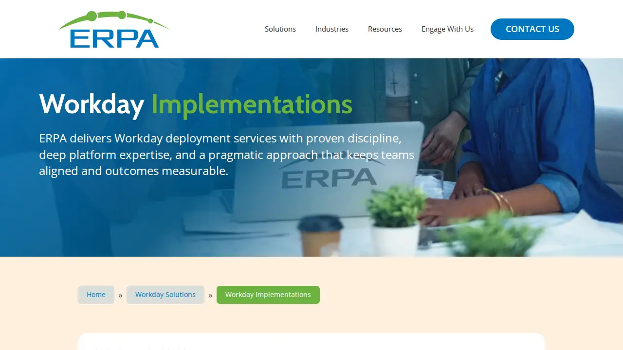 ERPA page