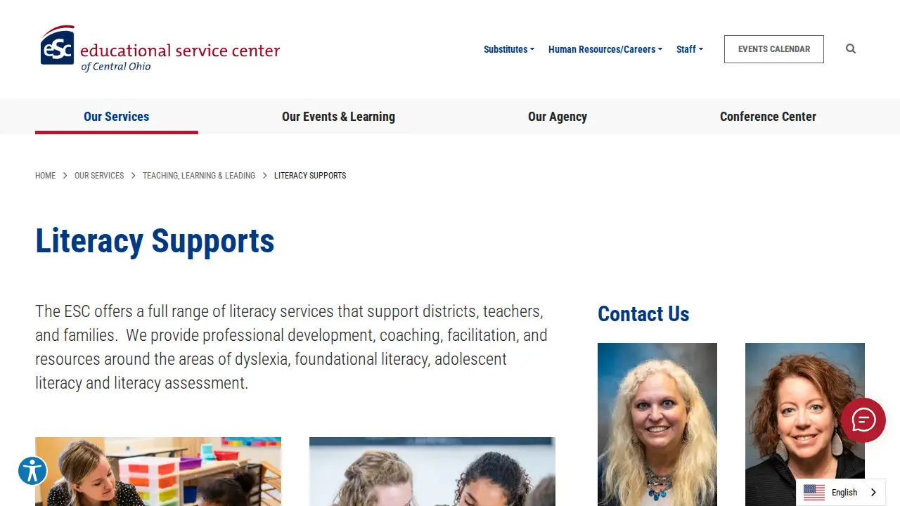 Educational Service Center of Central Ohio page