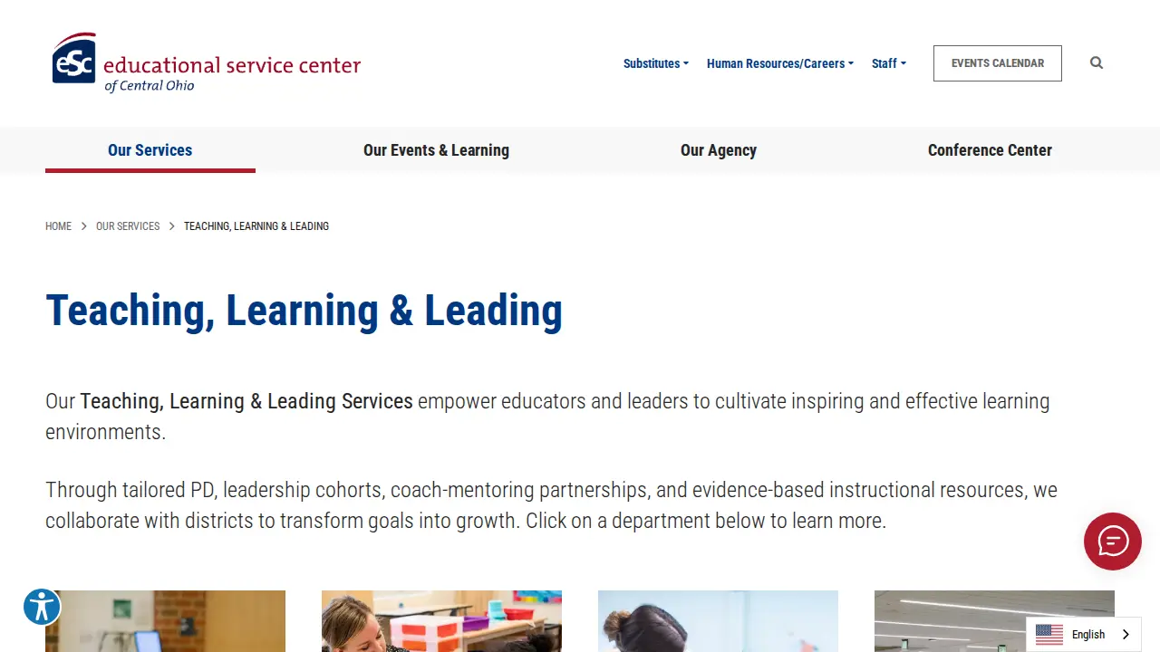 Educational Service Center of Central Ohio page