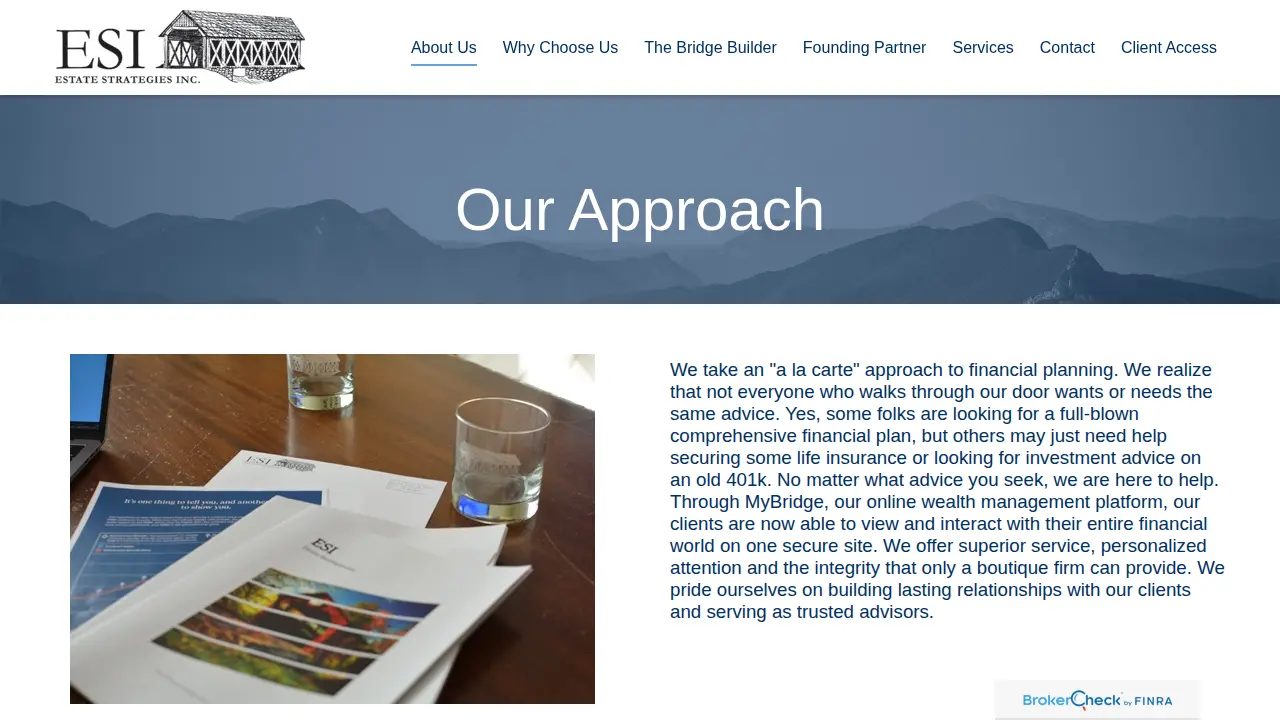 Estate Strategies page