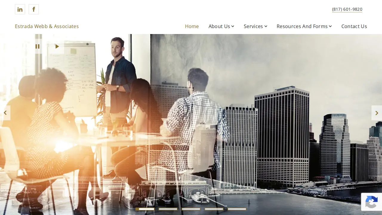 Estrada Webb & Associates page