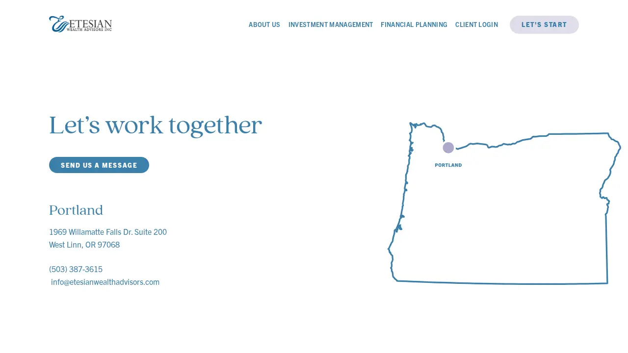Etesian Wealth Advisors, Inc page