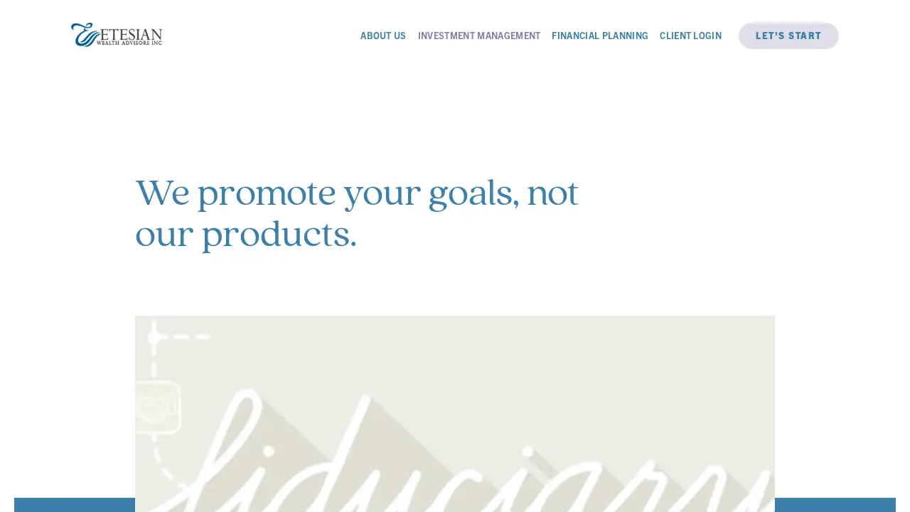 Etesian Wealth Advisors, Inc page