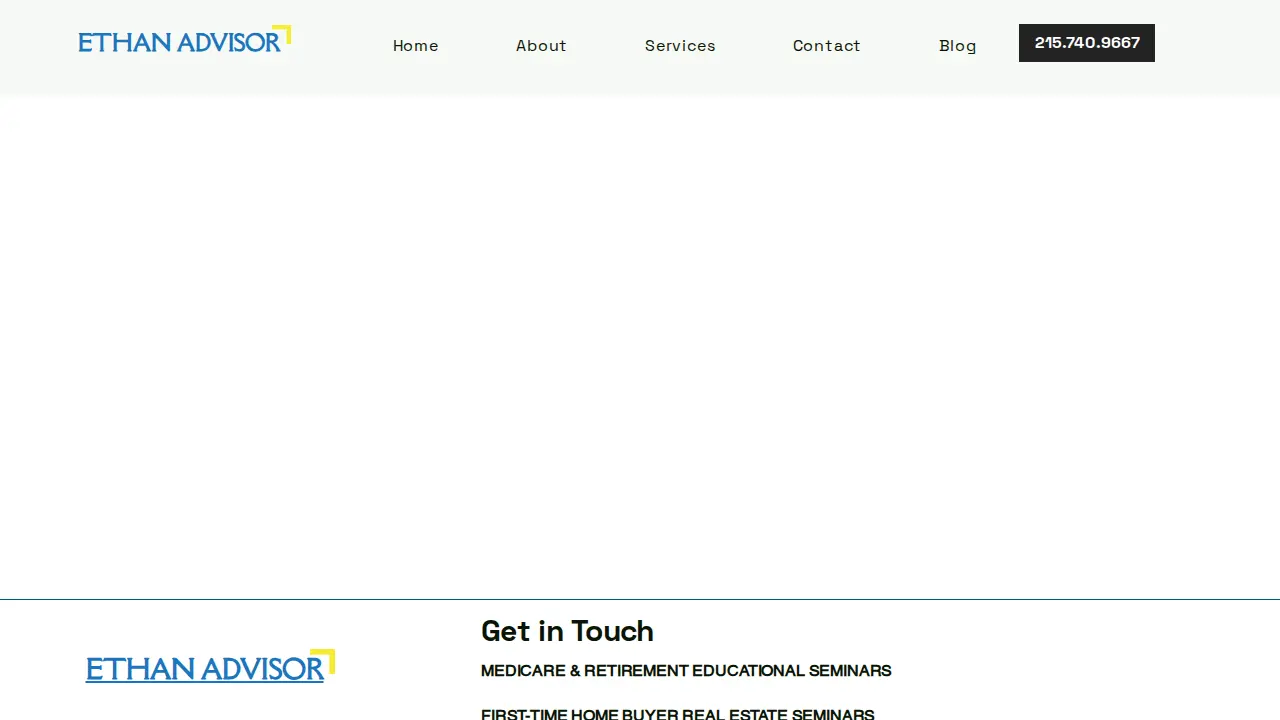Ethan Advisor page
