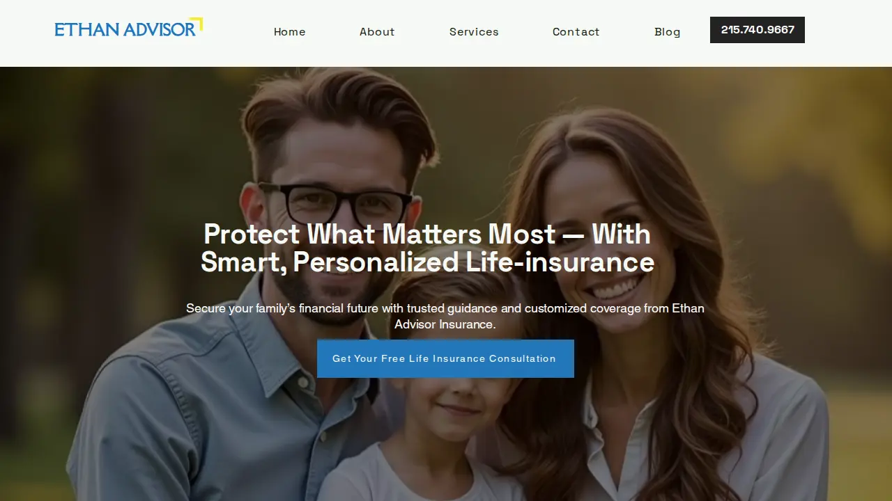 Ethan Advisor page