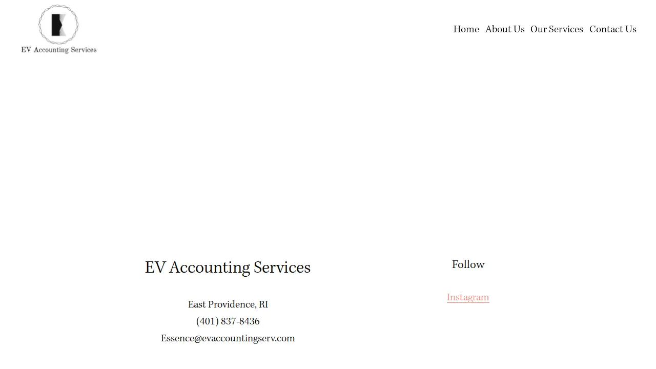 EV Accounting Services page
