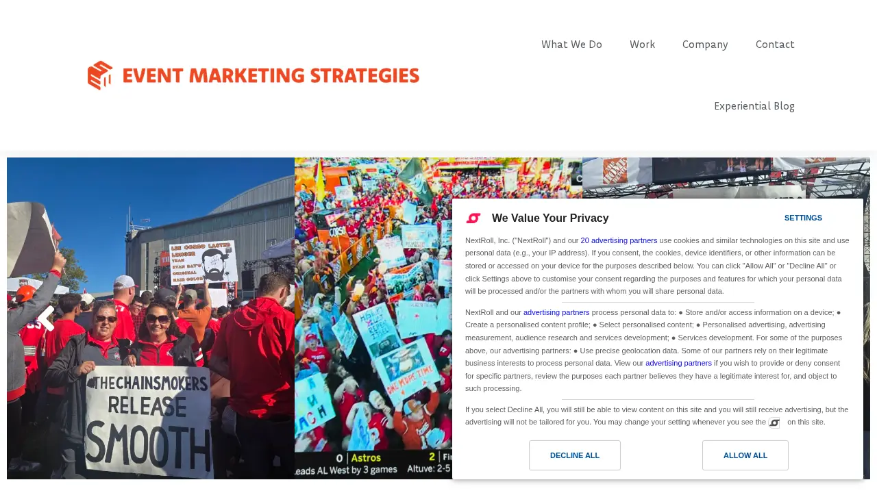 Event Marketing Strategies page
