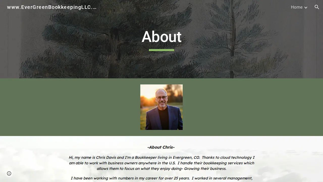 EverGreen Bookkeeping, LLC page