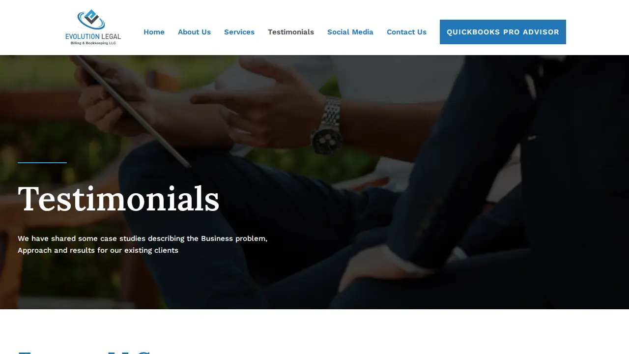 Evolution Legal Billing & Bookkeeping LLC page