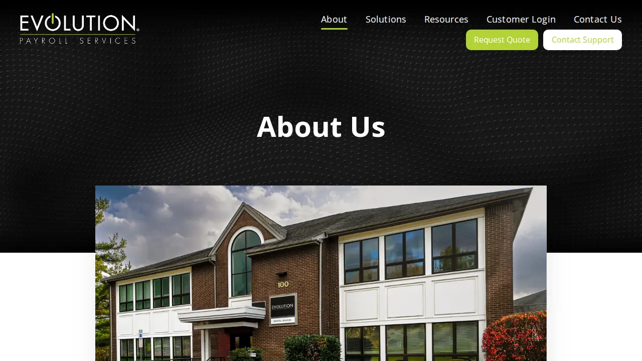 Evolution Payroll Services - West Chester page