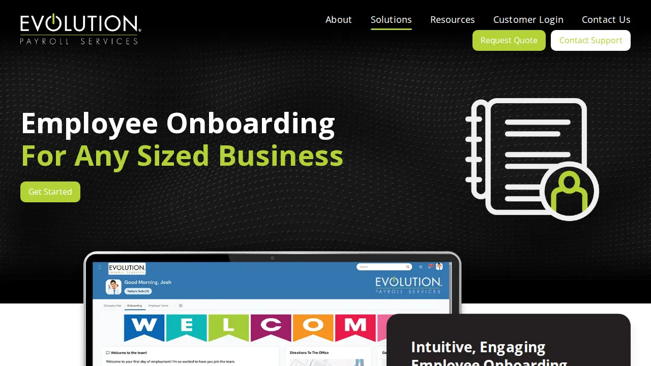 Evolution Payroll Services - West Chester page