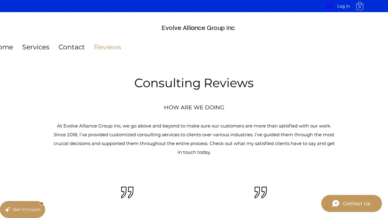 Evolve alliance group inc page