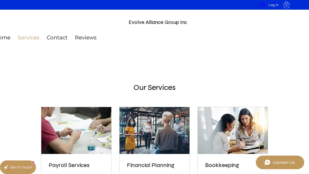 Evolve alliance group inc page