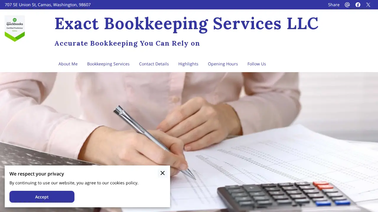 Exact Bookkeeping Services LLC