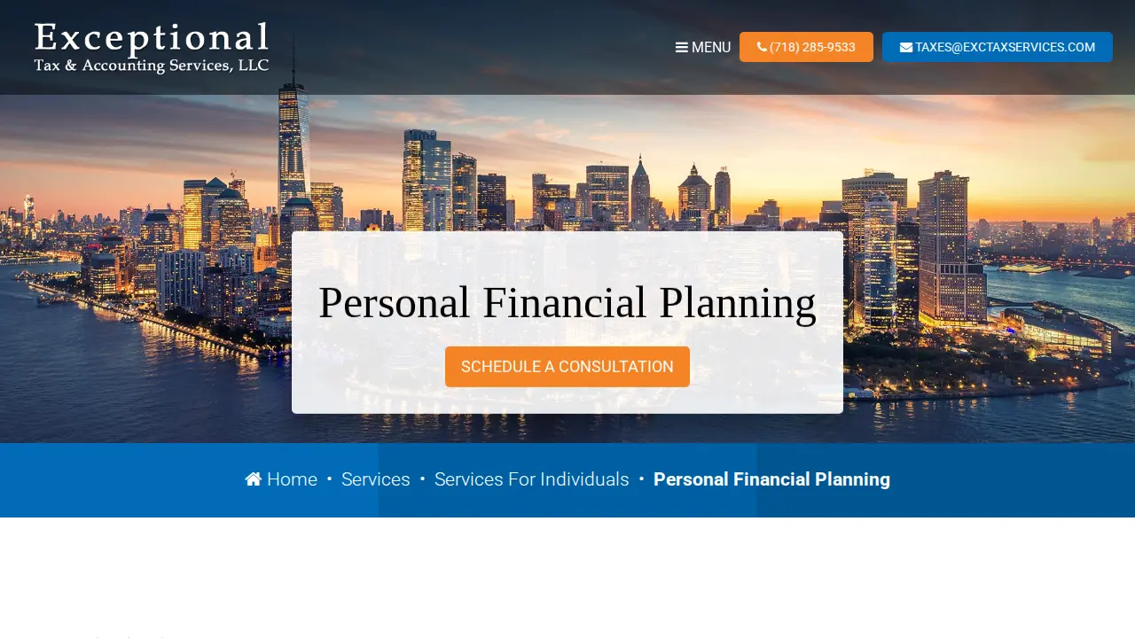 Exceptional Tax & Accounting Services LLC page