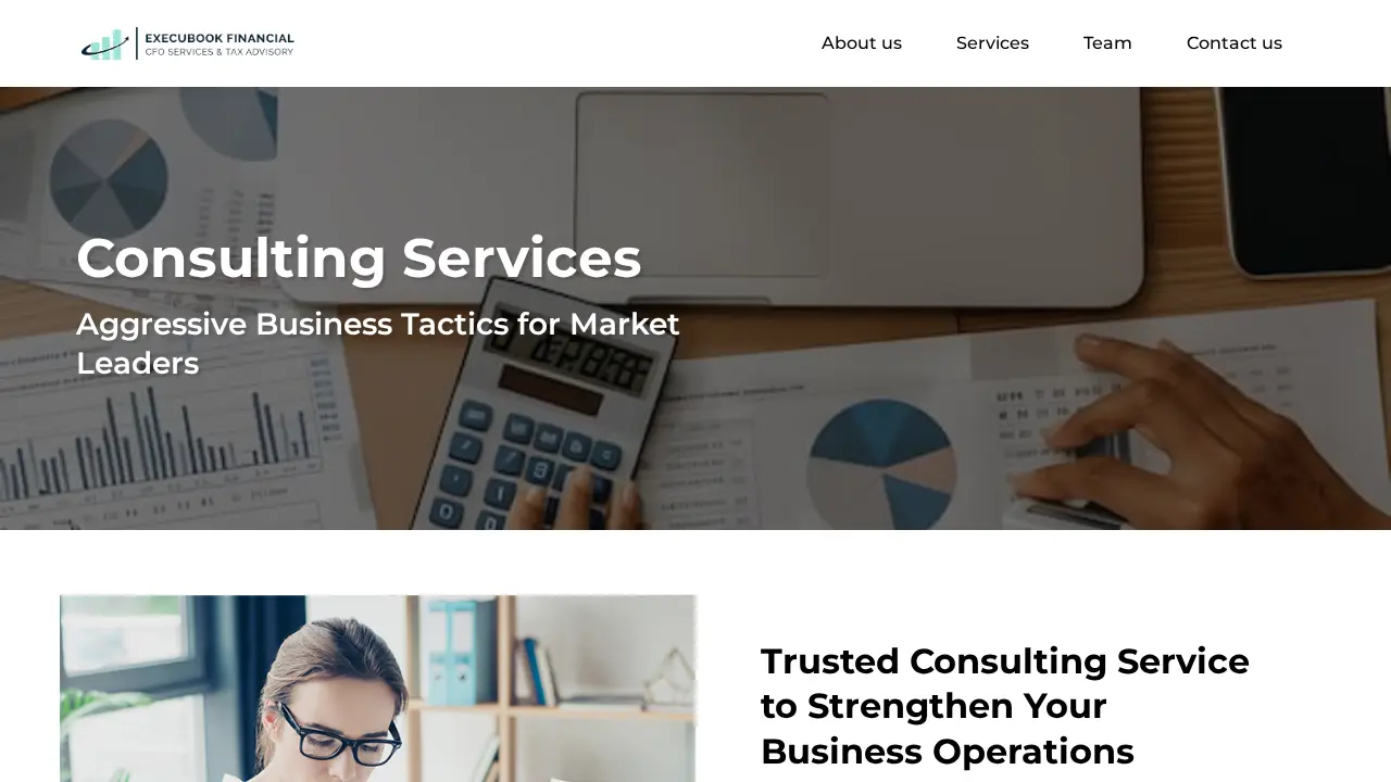 Execubook Financial LLC page