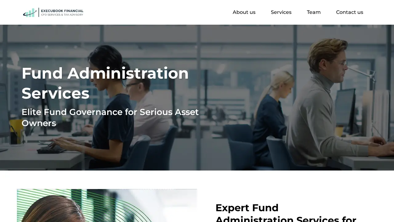 Execubook Financial LLC page