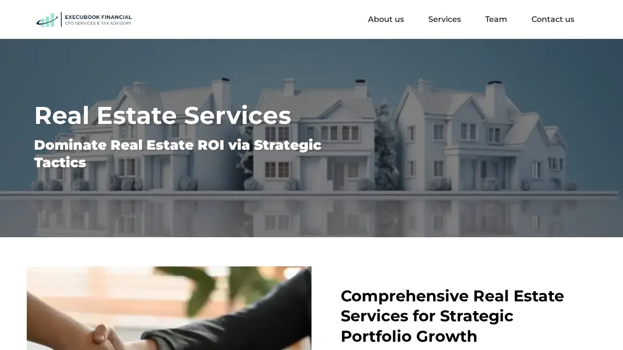 Execubook Financial LLC page
