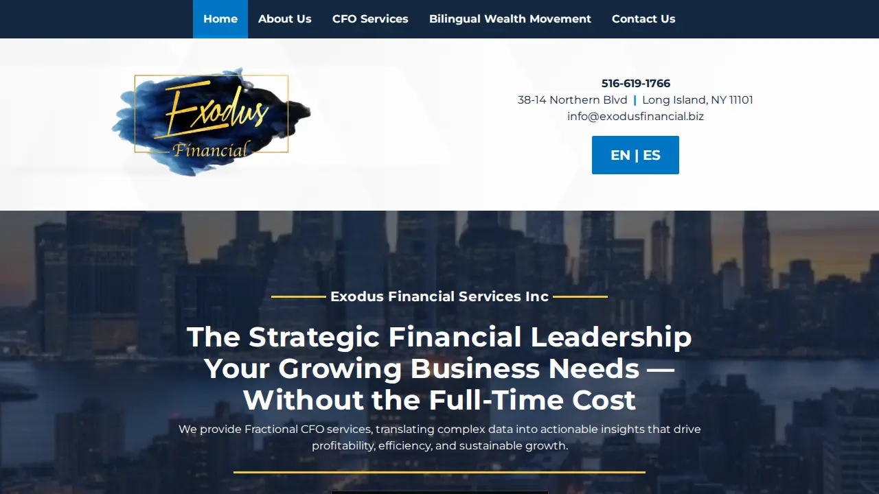 Exodus Financial Services Inc