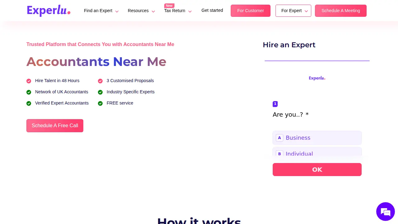 Experlu page
