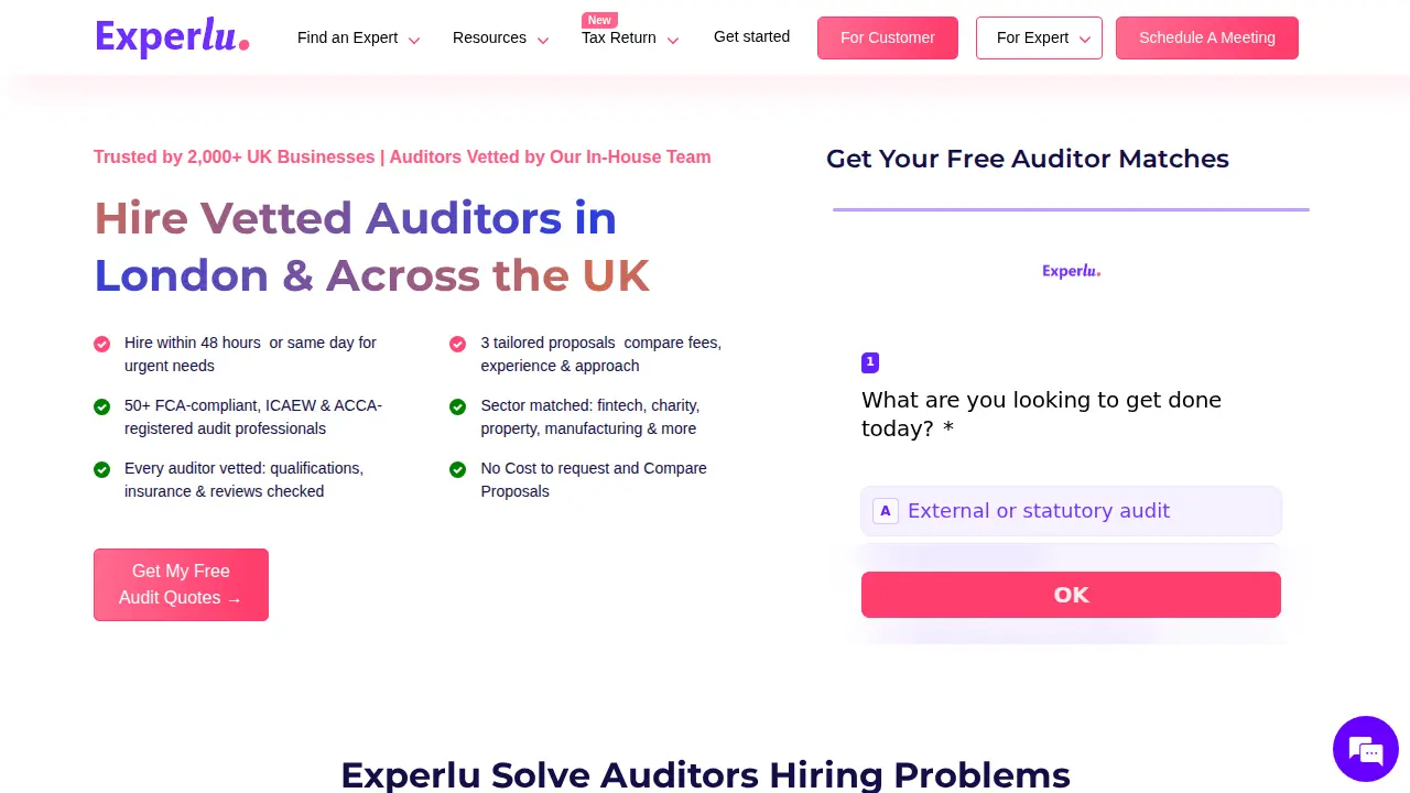 Experlu page