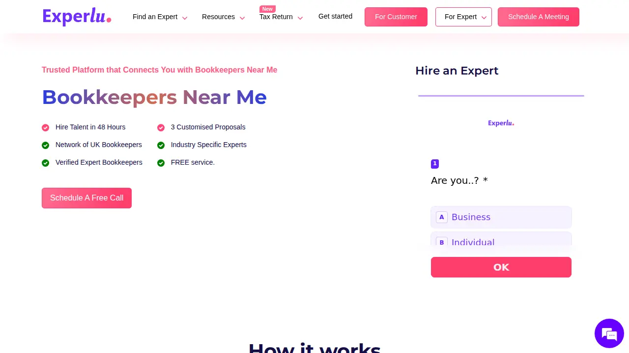 Experlu page