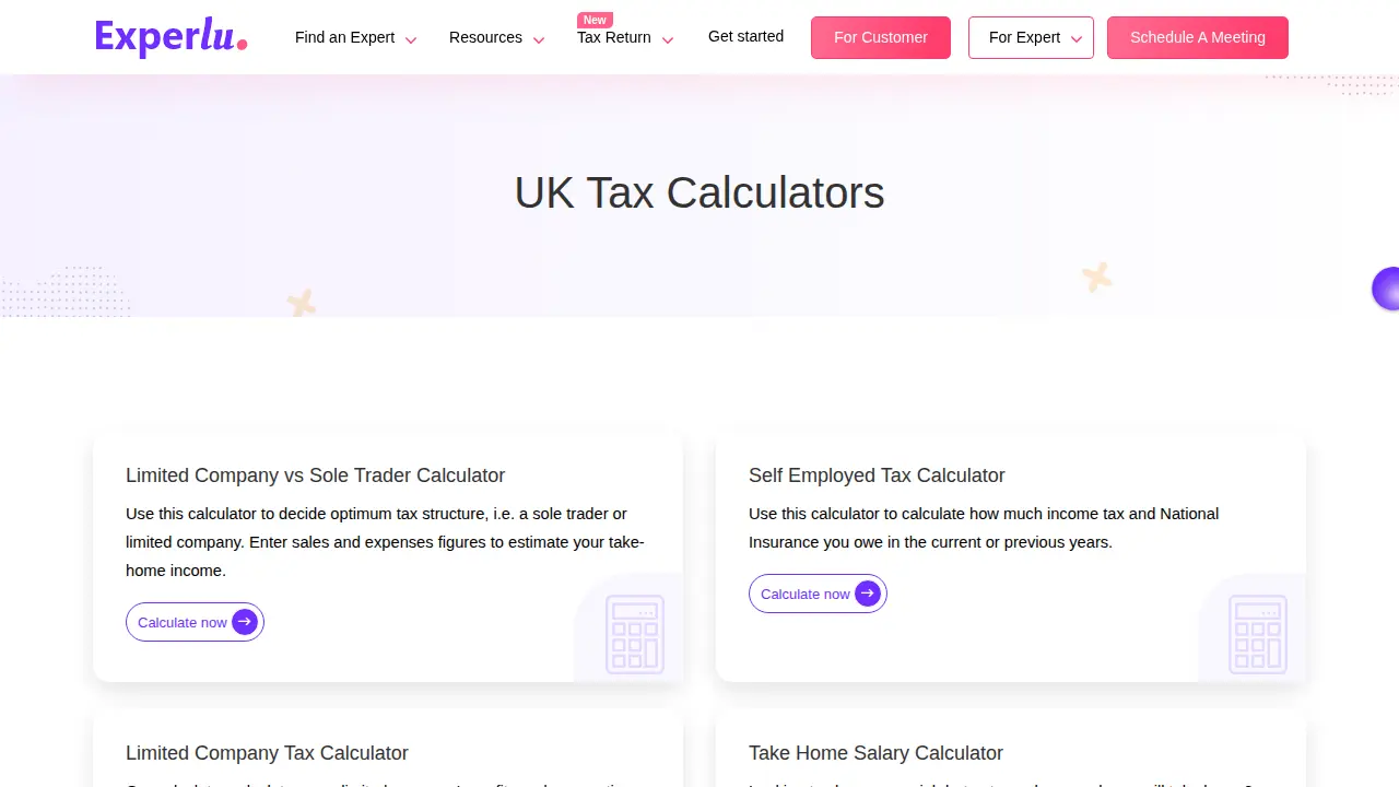 Experlu page