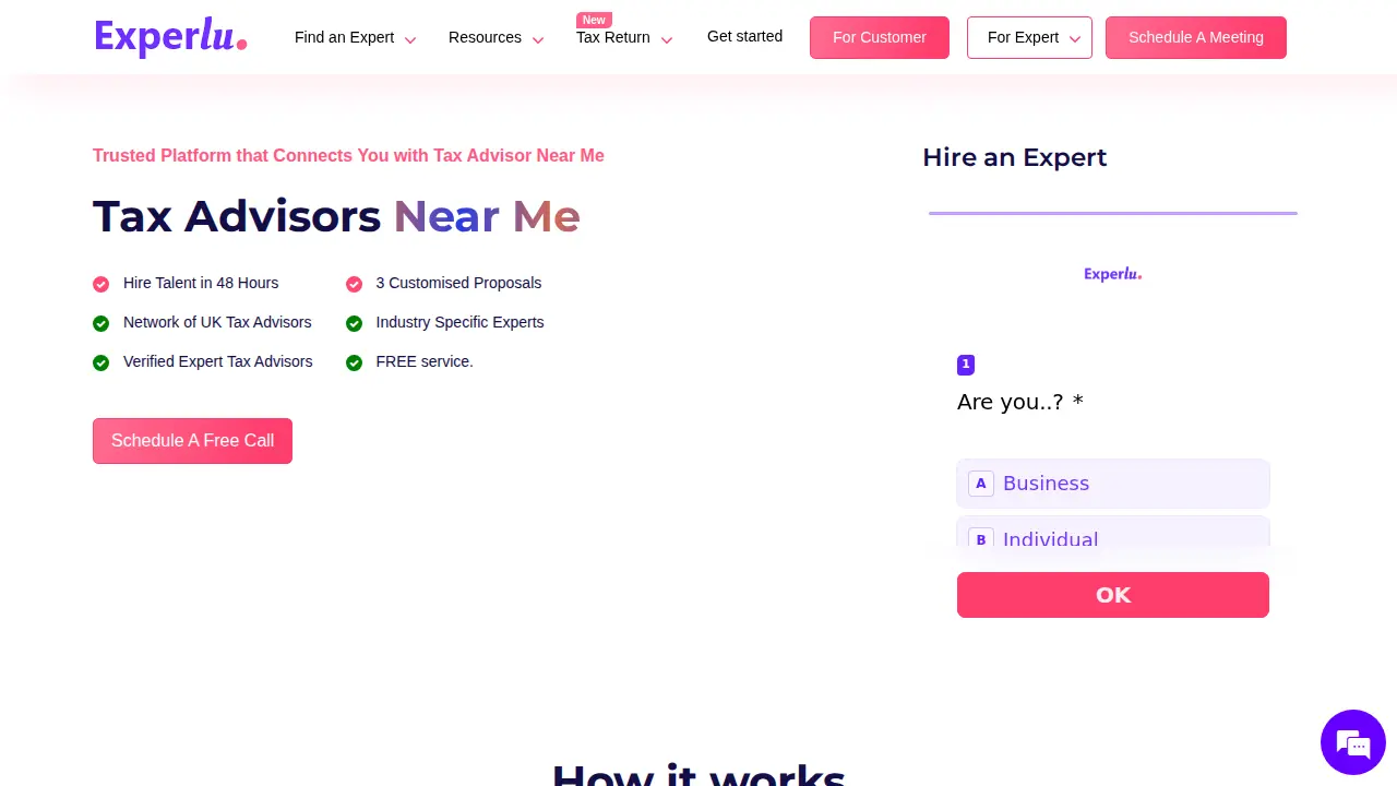 Experlu page