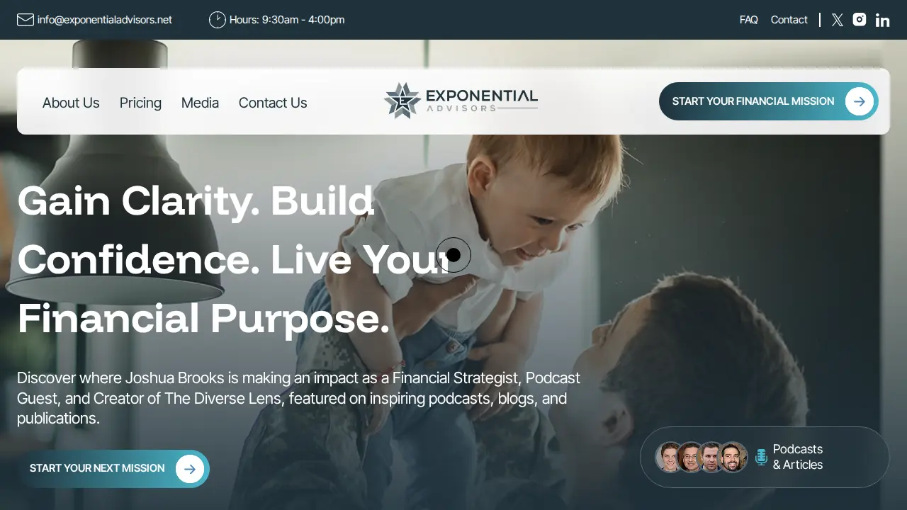 Exponential Advisors LLC page