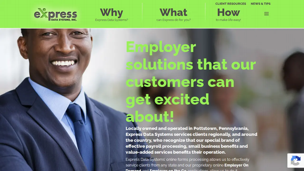 Express Data Systems Inc page