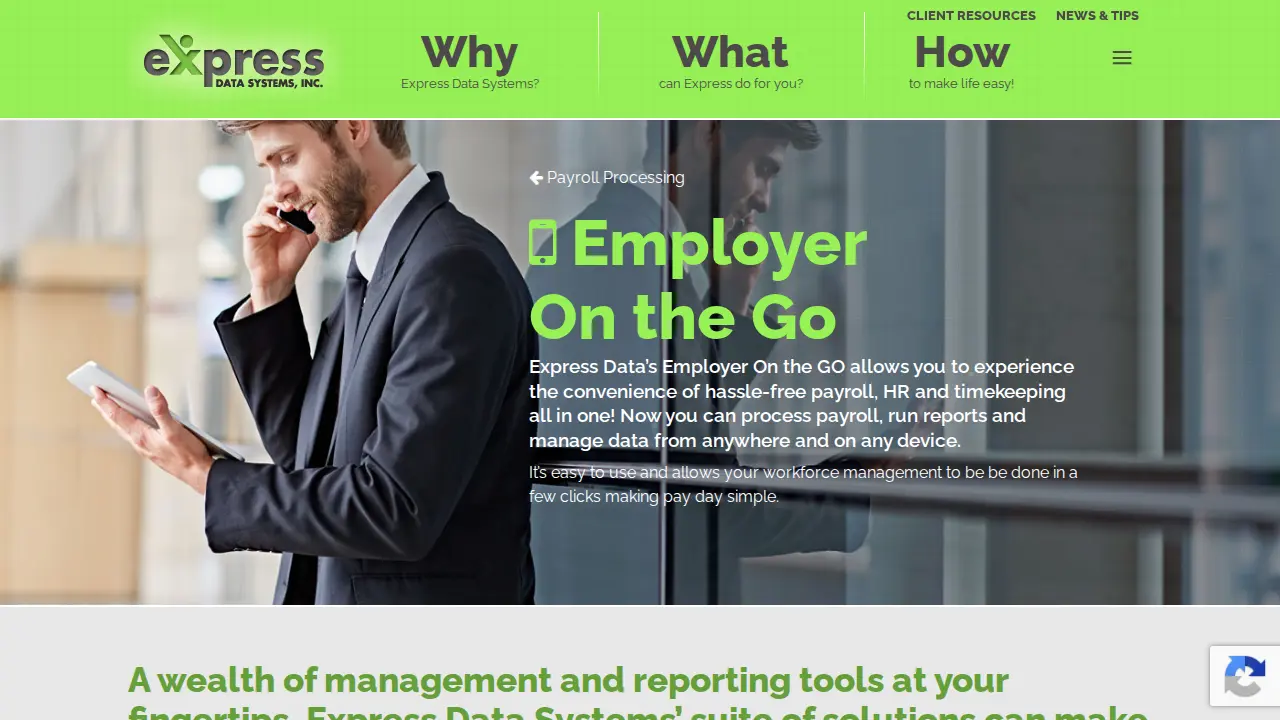 Express Data Systems Inc page