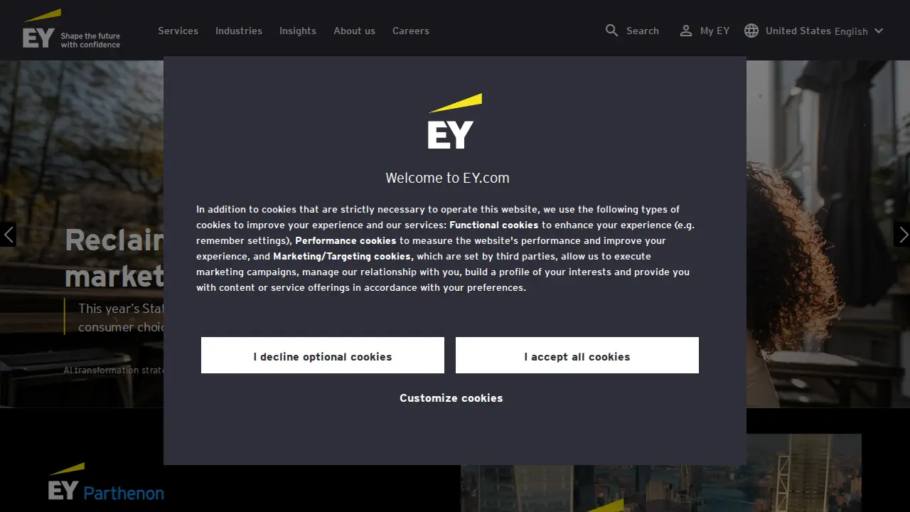 Ernst & Young website