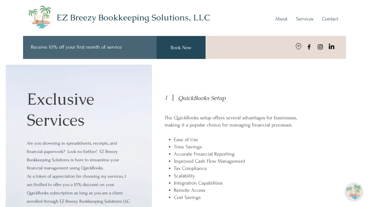 EZ Breezy Bookkeeping Solutions, LLC page