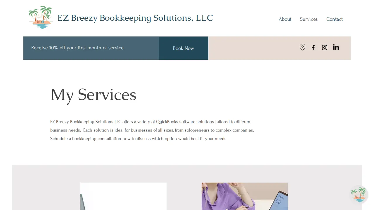 EZ Breezy Bookkeeping Solutions, LLC page