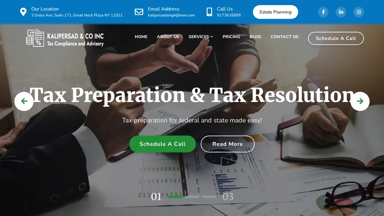 Kalipersad & Co Inc