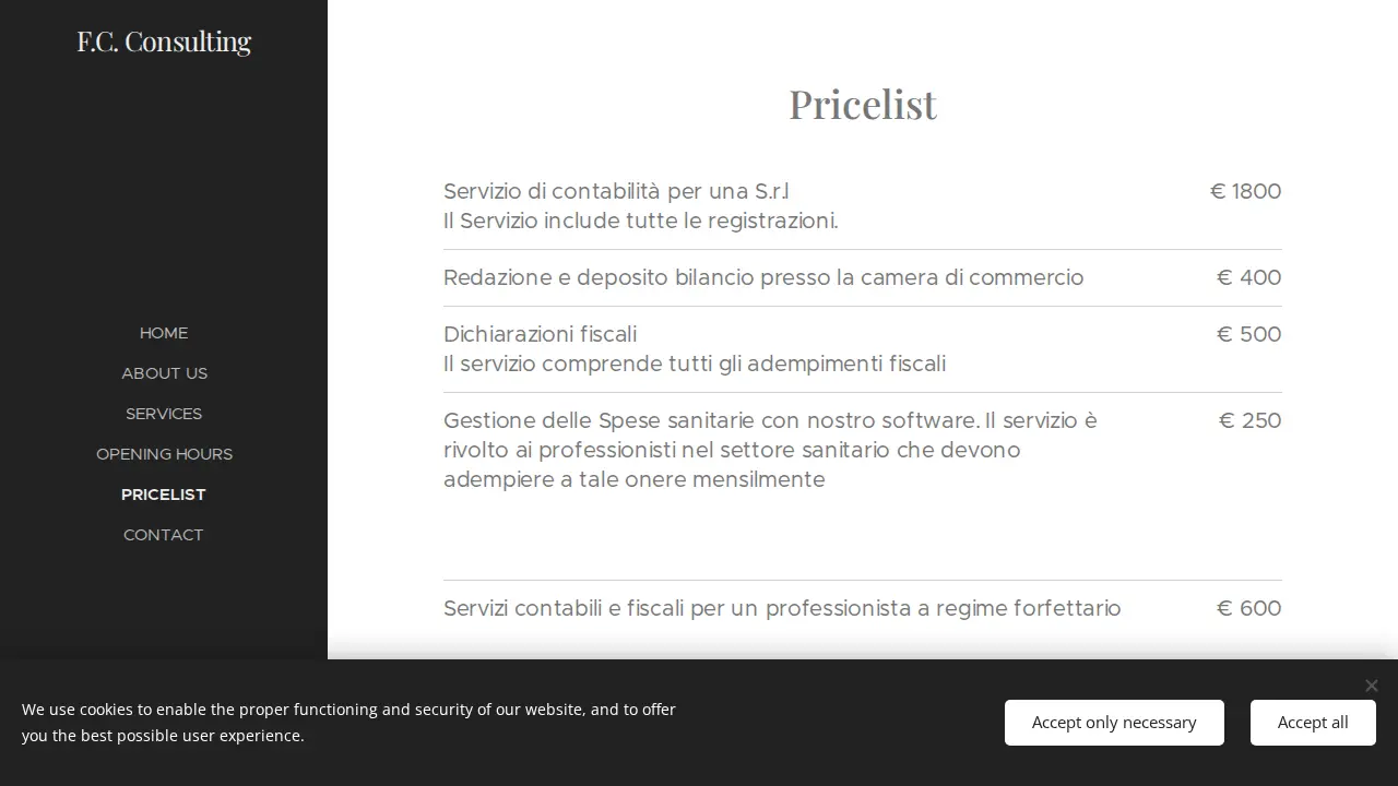 F.C.Consulting page