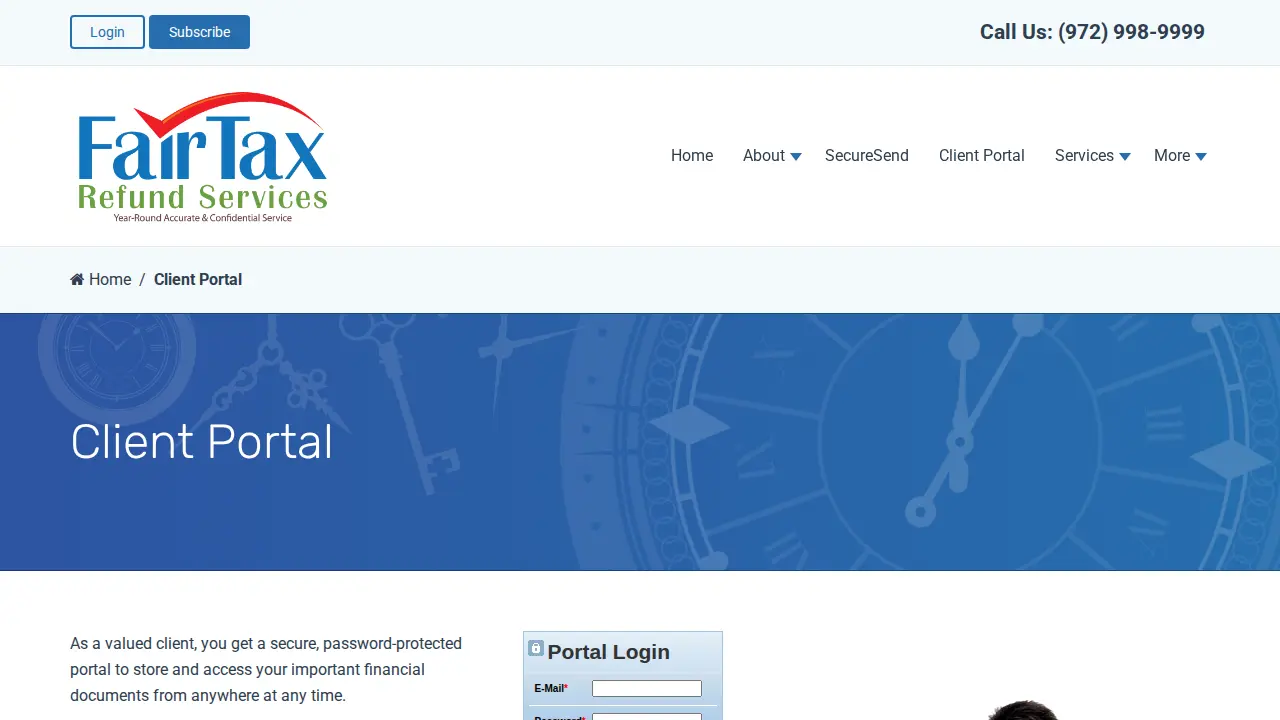 FairTax Refund Services page