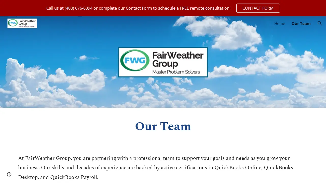 FairWeather Group page